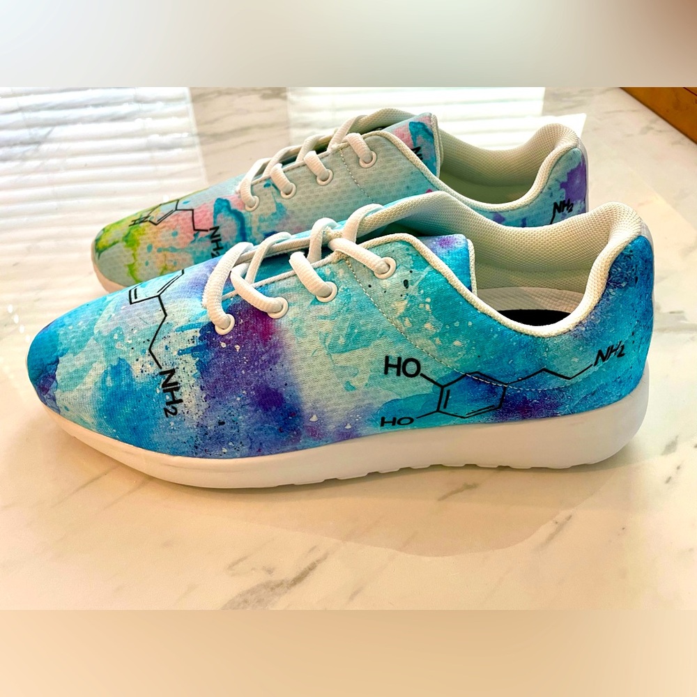 LIMITED EDITION New Groove Bags Unisex Dopamine Molecule Sneaker M 9.5 W 11